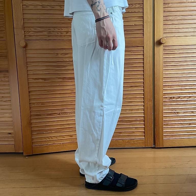 Jeans: Weisse Jeans Ballon Fit – D'occasion à Zuchwil par hok_98 1