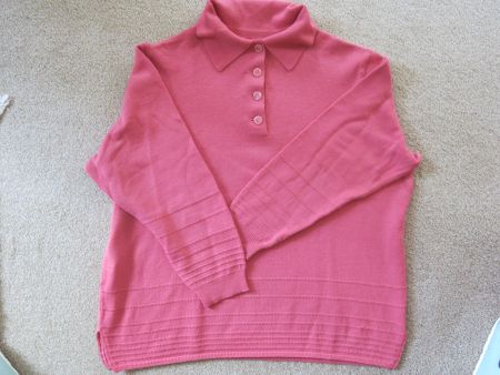 Pinker Pullover, Gr. ca. 44