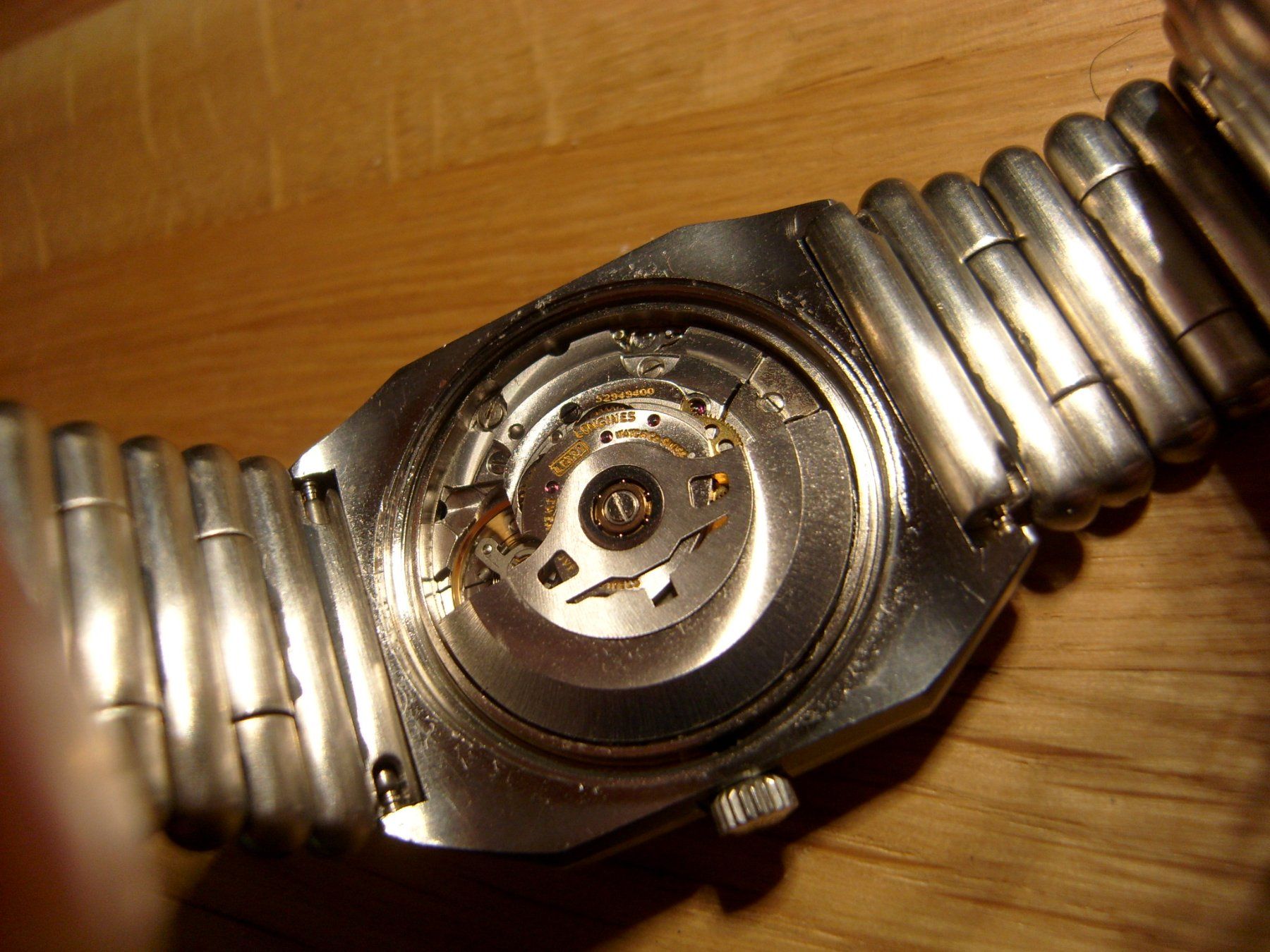 Longines Orologi: Rare Longines Automatic Date ca. 38mm Durchmesser BI Color – Usato da Mauren TG venduto da nochbilligerjakob 1