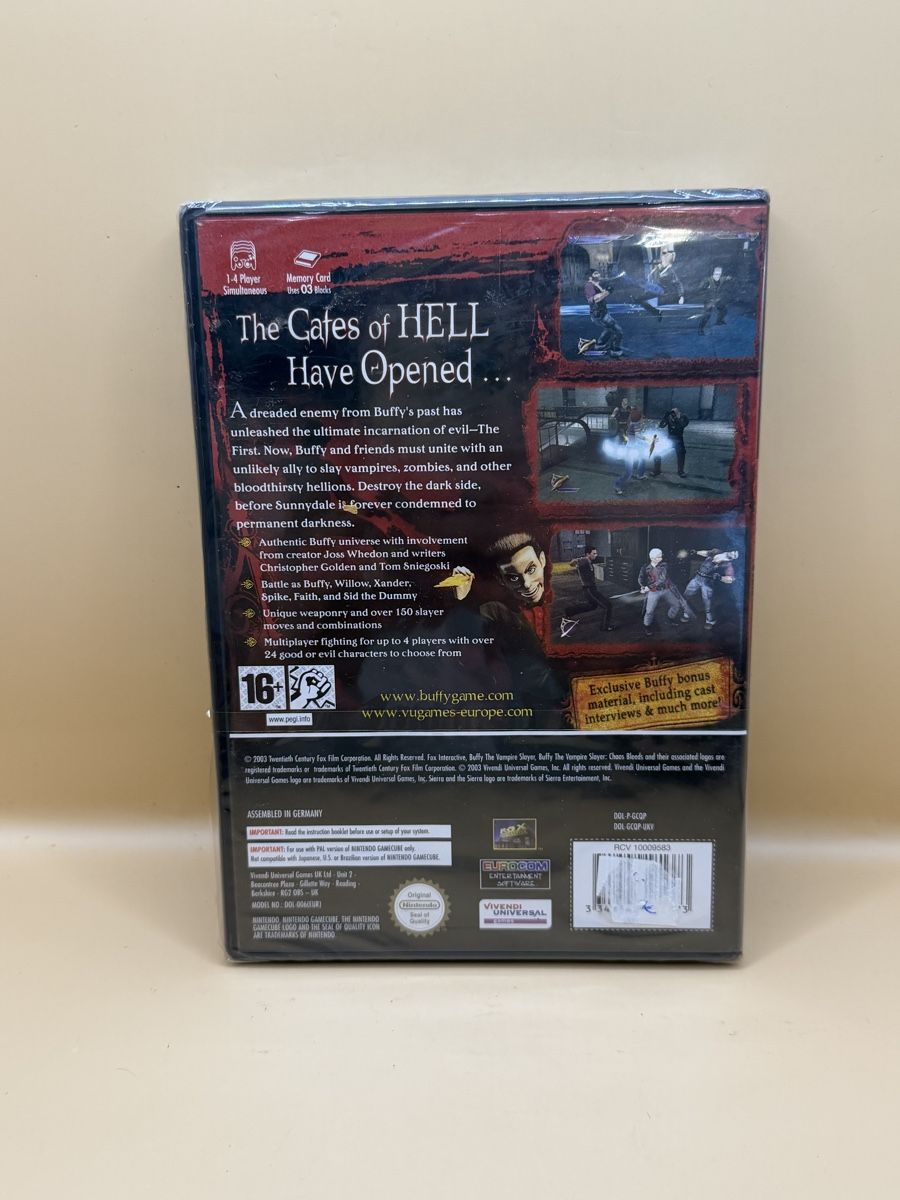 Giochi: Buffy the Vampire Slayer: Chaos Bleeds Gamecube SEALED – Nuovo e nell'imballaggio originale da Genève venduto da sho_67qj 1