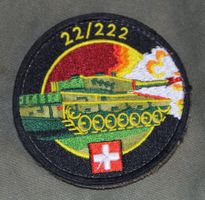 Pz Schulen 22/222 Thun, Leopard, Badge mit Klett