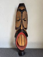 Afrikanische Holzmaske, Handgeschnitzt, Wanddeko, Top!