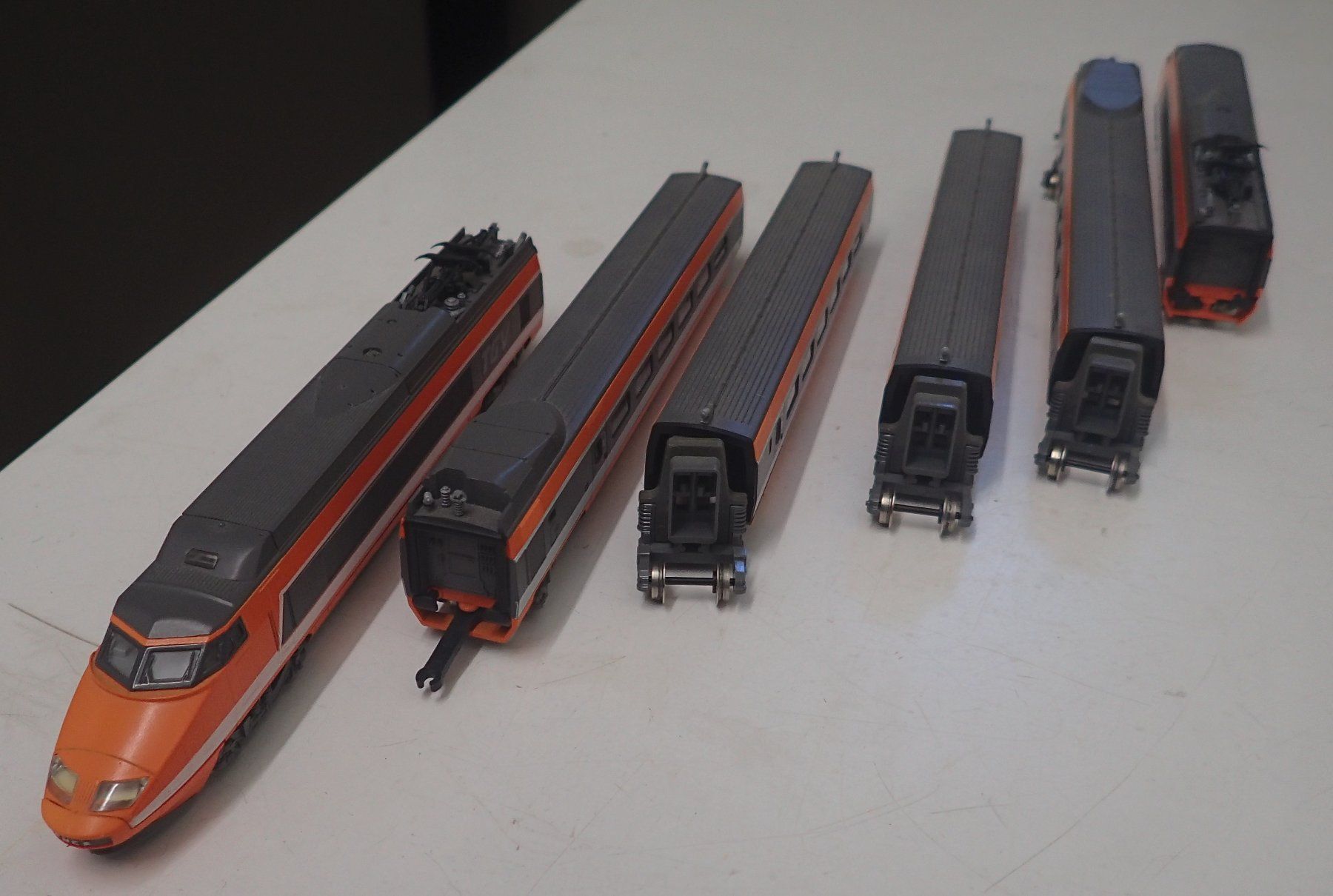 Kato Modelleisenbahnen: N Kato - TGV PSE mit 6 Elementen - Ep. IV – Gebraucht aus Lausanne von Biquette6 5