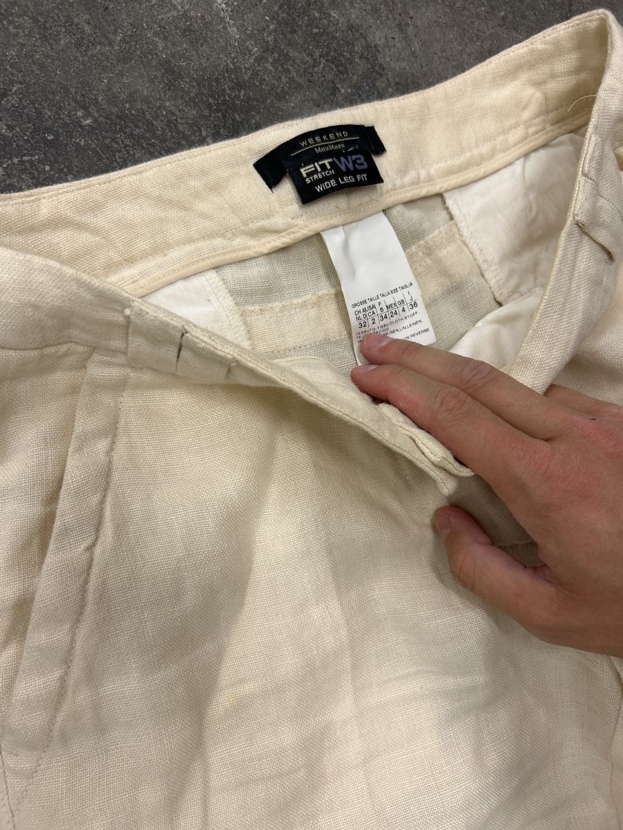 Max Mara Hosen: Max Mara Leinen Hosen beige – Gebraucht aus Bern von floorball_zoro