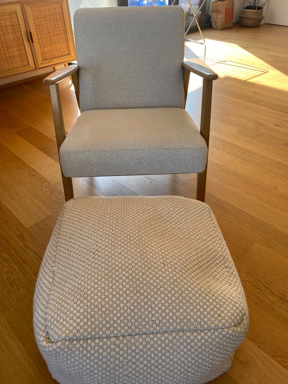 Ikea Fauteuils: Ikea Sessel EKENÄSET Eiche/Beige – D'occasion à Wädenswil par Glauser03