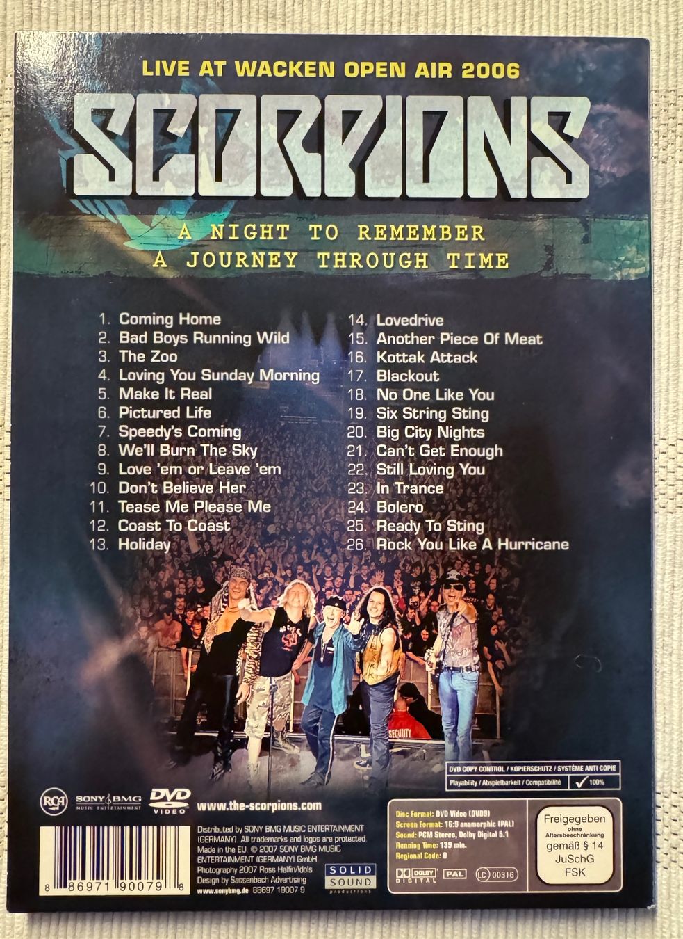 Tutti i DVDs: Scoprions - Live at Wacken – Usato da Arbon venduto da drs64 2