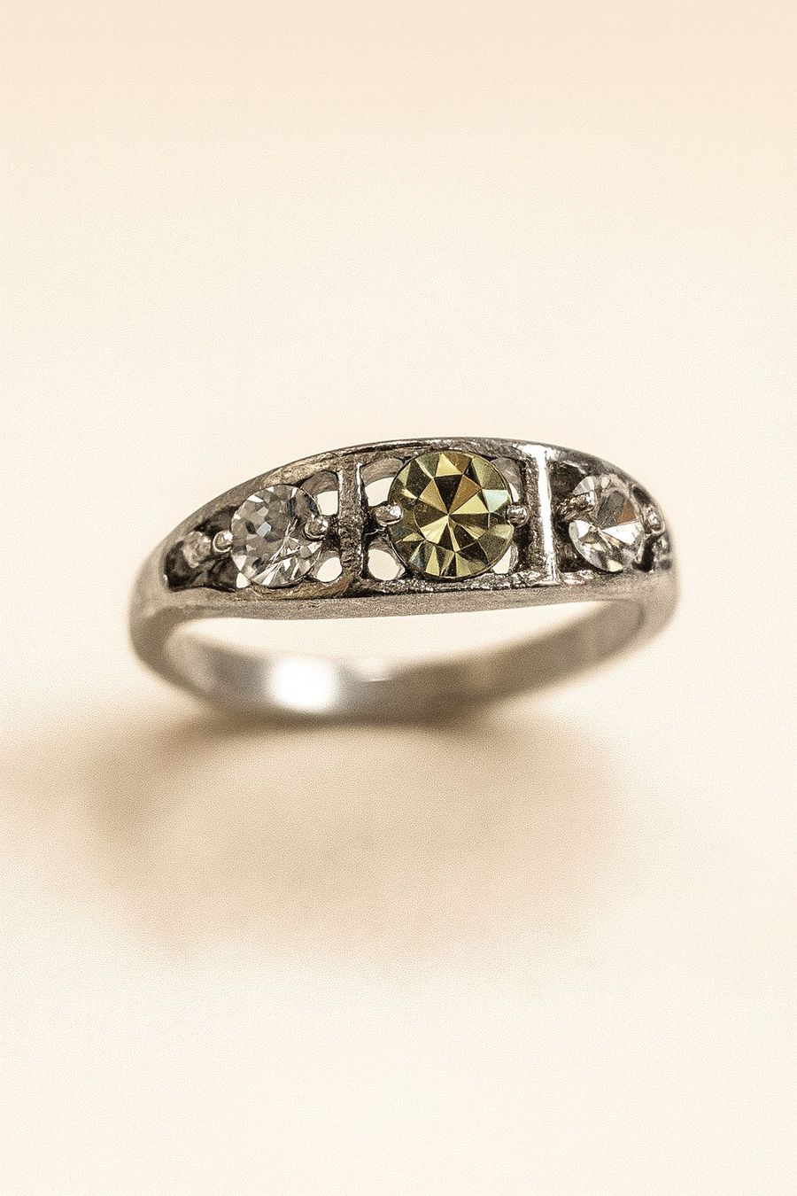 Anelli: Bague fantaisie pierre jaune – Nuovo (secondo la descrizione) da Territet venduto da Cenh