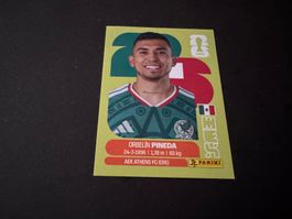 Panini Fifa Fussball WM 2026 Sticker Orbelin Pineda MEX 11