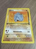 Pokémon Karte Rihorn 61/64 1. Edition deutsch Zustand