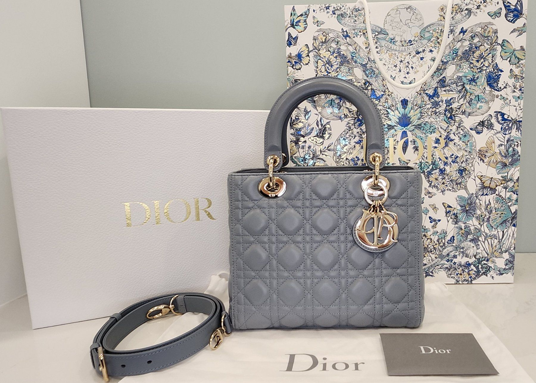 Dior Borse da donna: Lady Dior Medium – Usato da Schenkon venduto da marc79x