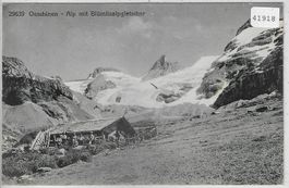 Oeschinen-Alp mit Blümlisalpgletscher
