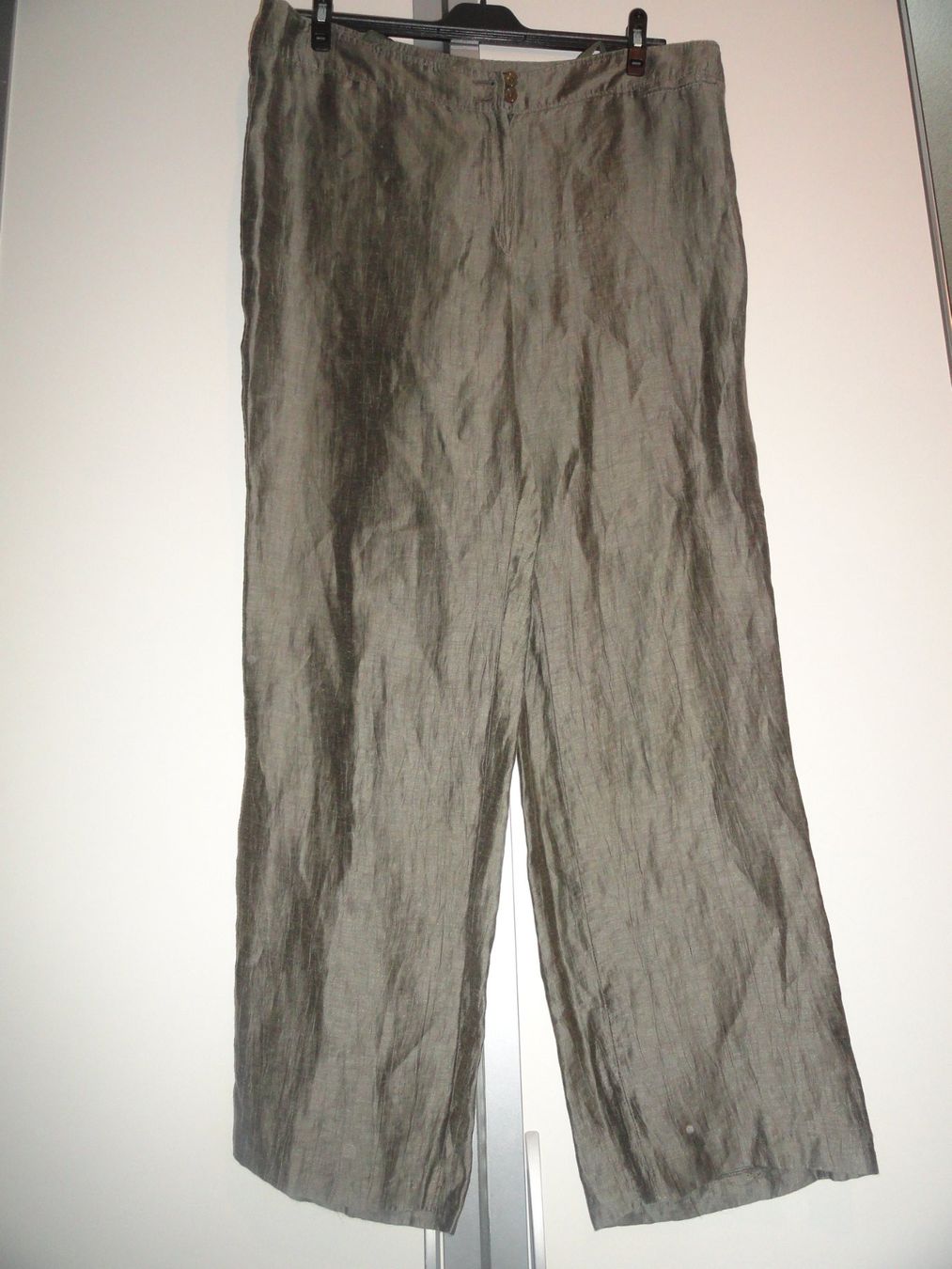 Pantaloni: LEBEK LEINEN HOSE GR. 46 *** – Nuovo (secondo la descrizione) da Uetendorf venduto da bibibop