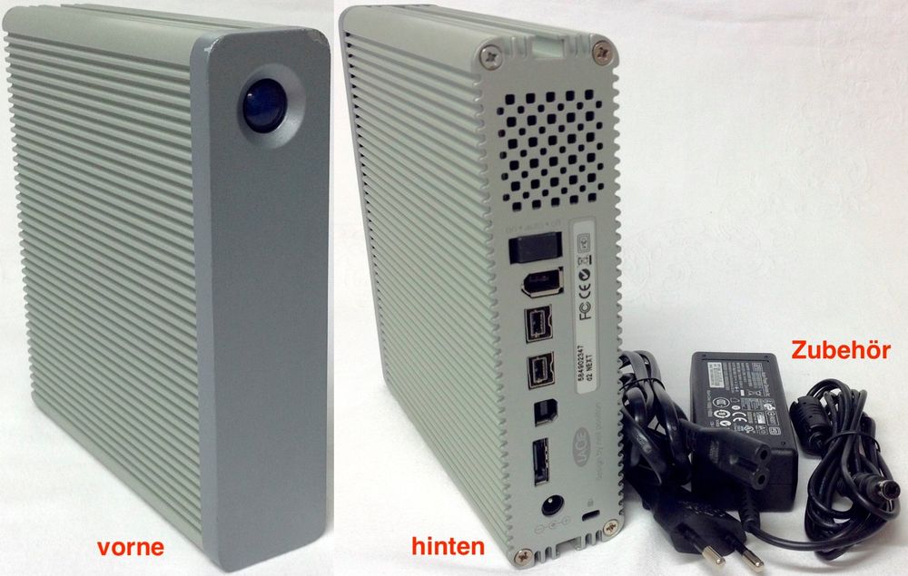 LaCie d2 Next externe Festplatte 1TB eSATA USB FireWire | Kaufen auf ...