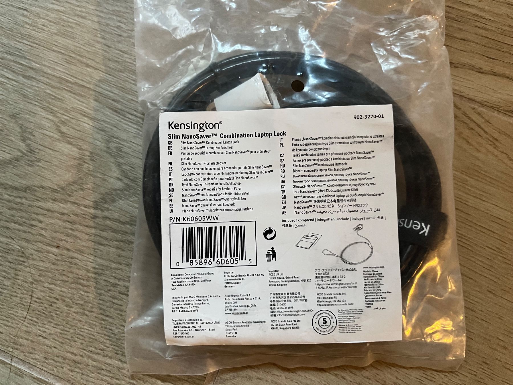 Cavi: Laptop Lock – Nuovo e nell'imballaggio originale da Lugano venduto da sweetyd84 2