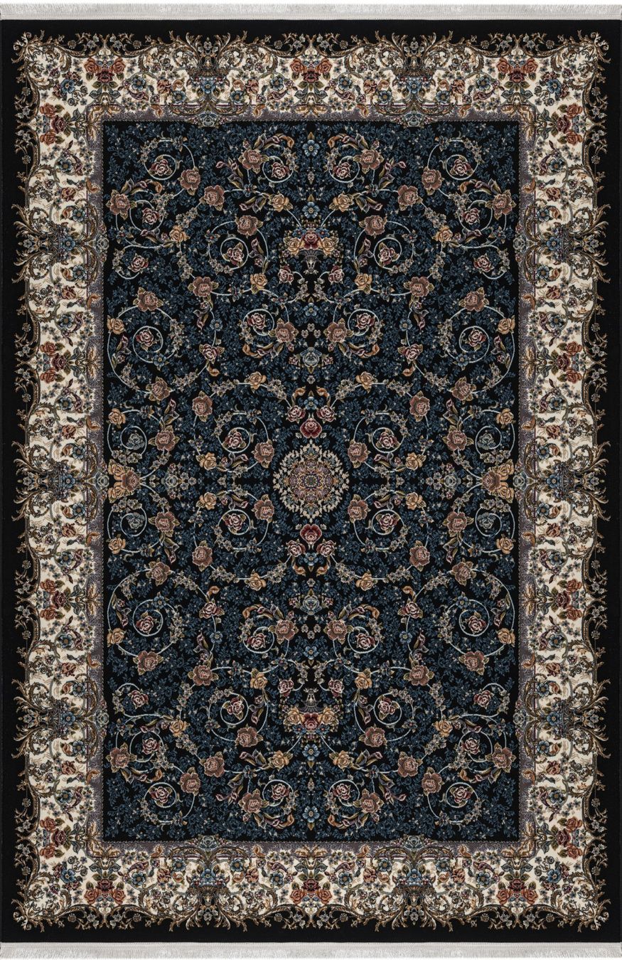Tappeti: Schöner Orientteppich Perser Teppich blau Wohnzimmer – Nuovo e nell'imballaggio originale da Birmensdorf ZH venduto da azad110 1