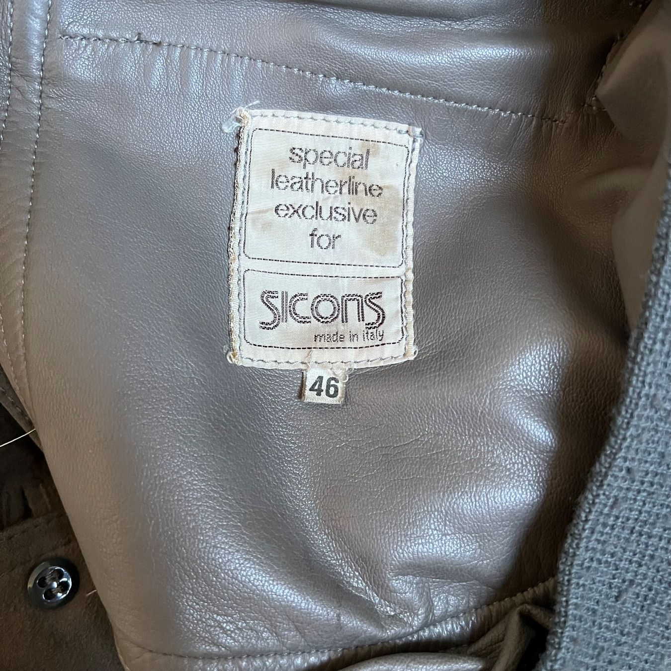 Giacche: SICONS Vintage Lederjacke – Usato da zürich venduto da vintage12 8
