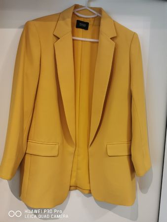 BLAZER GELB, C&A TAILORED, GR 36,NEU