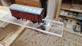Plexiglasstreifen gespurt für H0 Modelle*