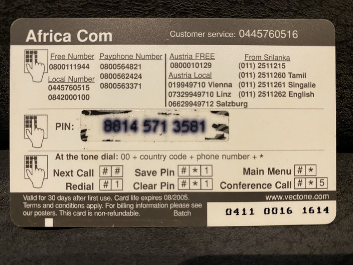 Schede telefoniche: Carte – Usato da Lausanne venduto da babacard10 1
