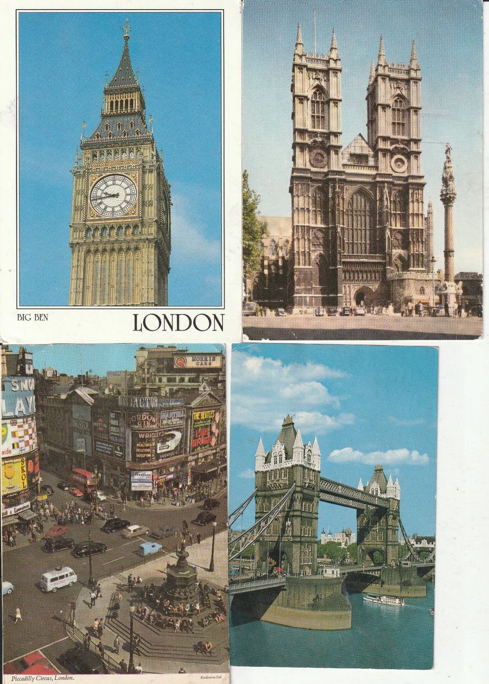 Cartoline postali: 24 Karten London – Usato da Lumbrein venduto da made02 6
