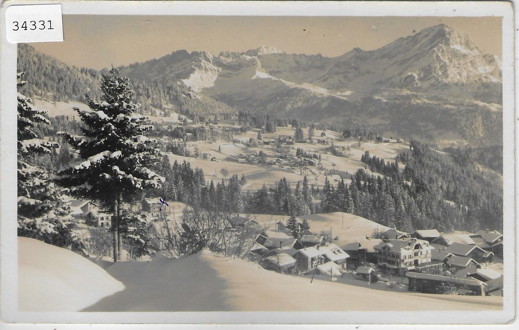 Cartoline postali: Chesieres en hiver – Usato da Ettingen venduto da Kartenplanet