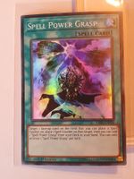 Spell Power Grasp super rare Yugioh