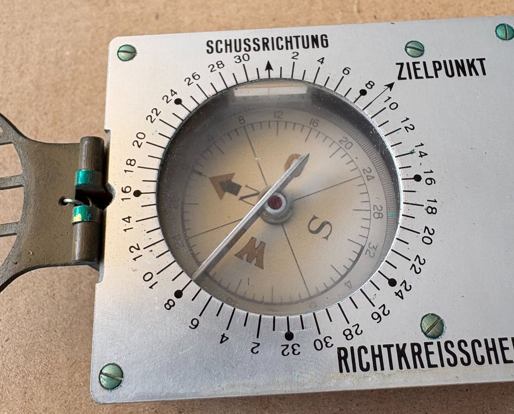Armée suisse Armes blanches: SCHWEIZER ARMEE ARTILLERIEKOMPASS SITOMETER – D'occasion à Ostermundigen par wini63 6