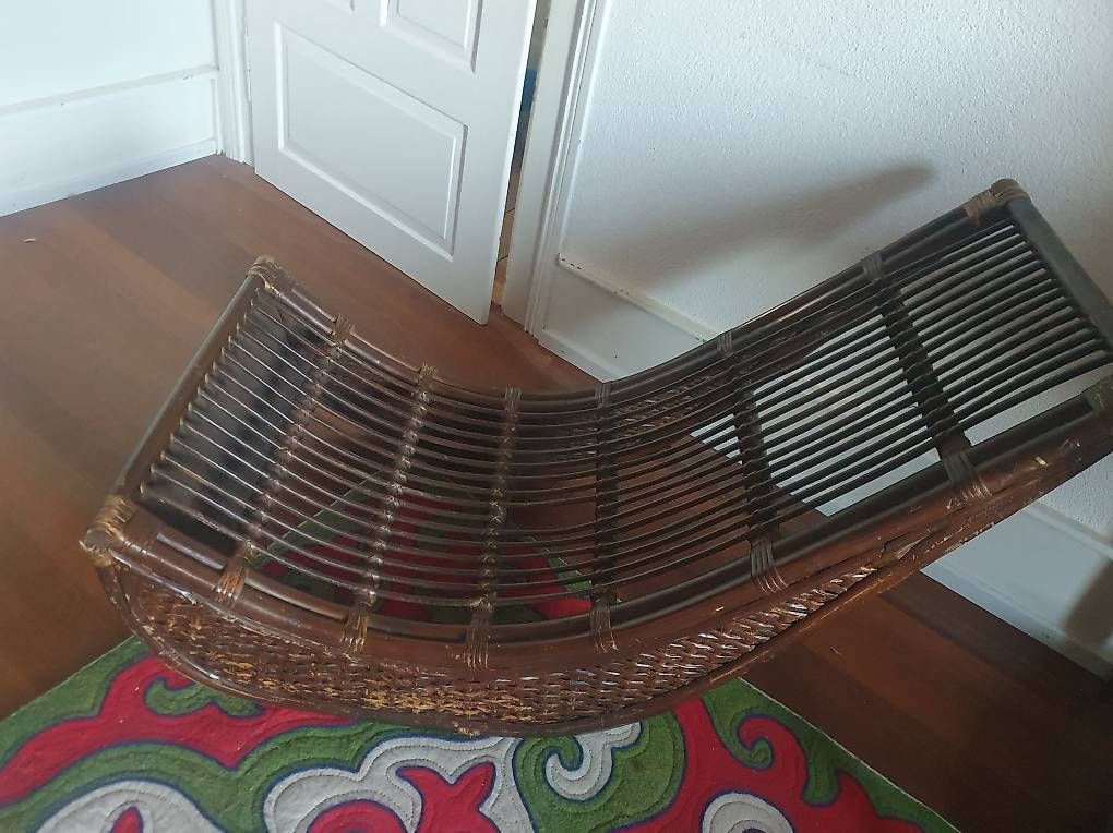 Sedie a sdraio: Vintage rattan liege – Usato da Olten venduto da stritten 1