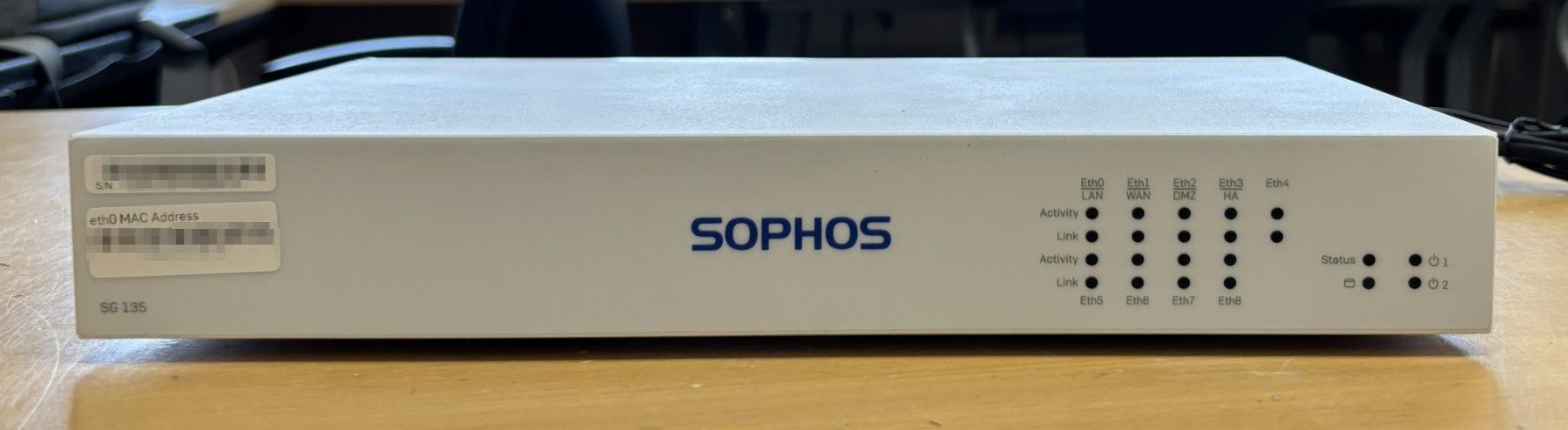 Sophos Pare-feu: SOPHOS SG 135 Firewall Rev. 3 – D'occasion à Geroldswil par Kuale