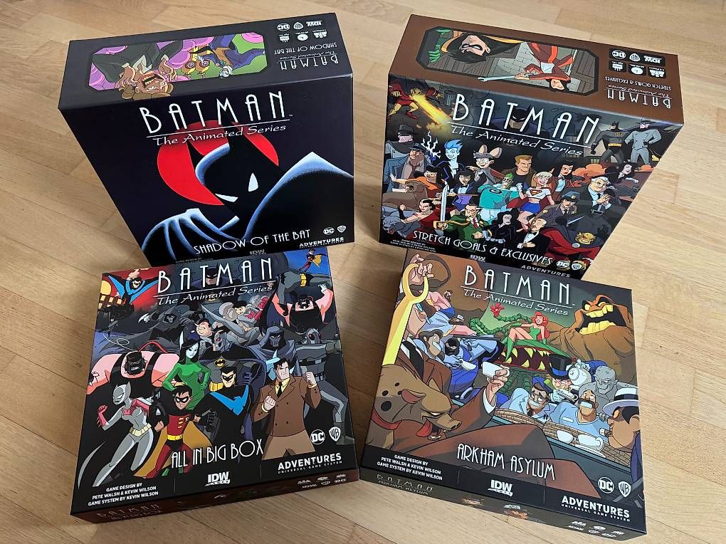 Giochi: Batman: Animated Series Adventures Kickstarter All-In Bundle – Usato da Elgg venduto da Cynthion