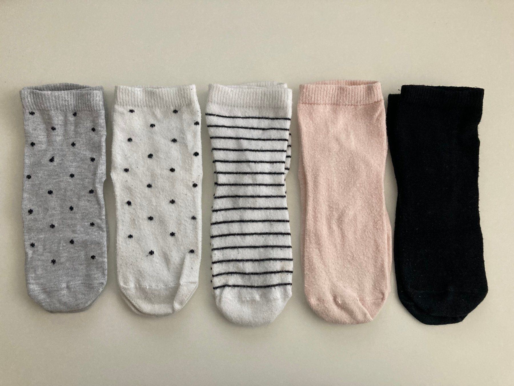 Socken für Kinder: 5er-Socken - gemustert, Gr. 23-26 – Gebraucht aus Basel von Nofretete39 1