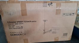 E-Scooter Gonser Speedy SG02 weiss neu in OVP