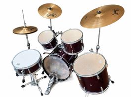 Jugend-Schlagzeug Pearl Export, komplett