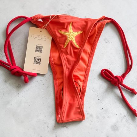 Bikinihose Damen Grösse S Koralle mit Seestern neu