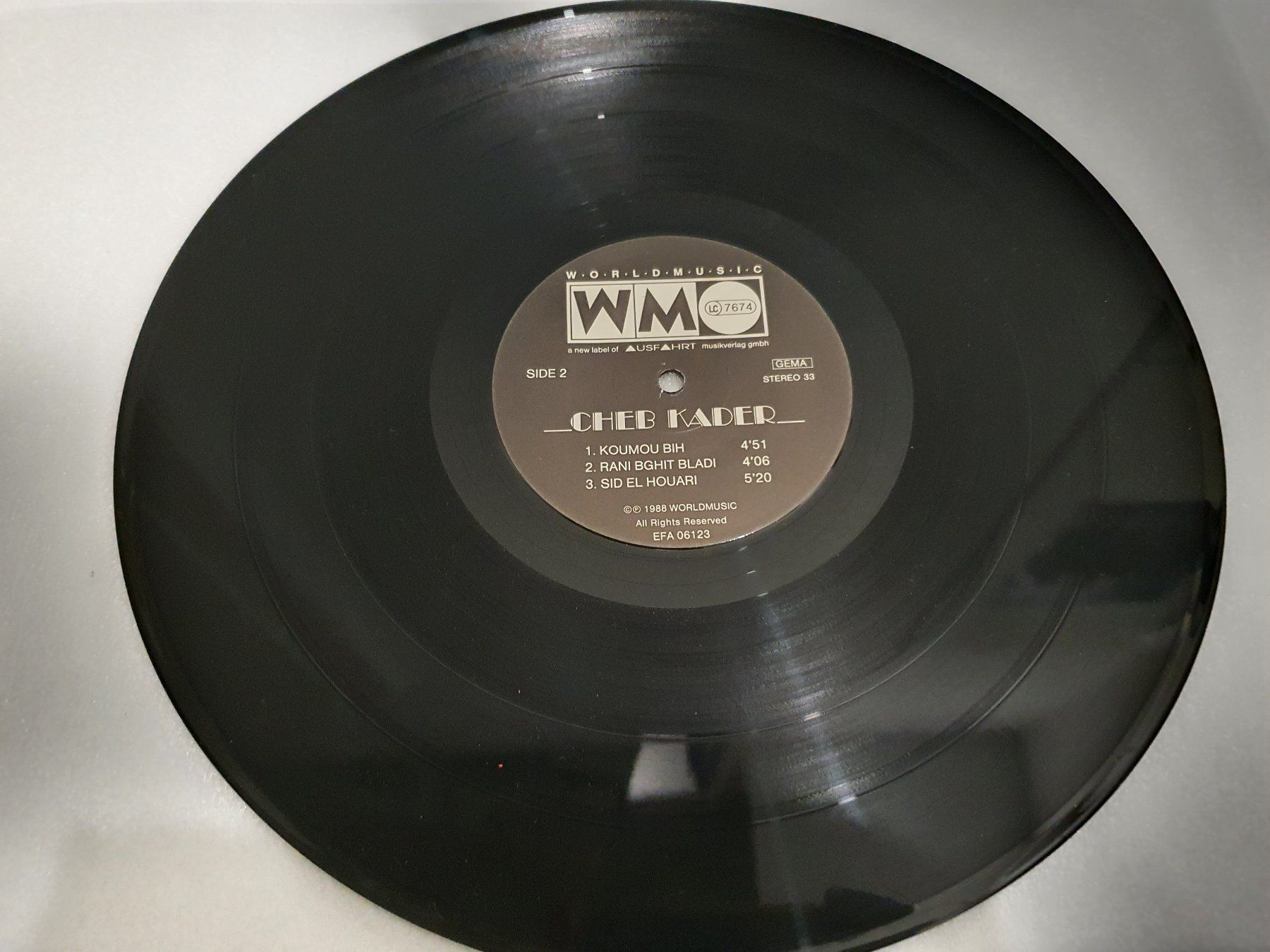 Vinyles: Cheb Kader - Cheb Kader (LP, Folk) – D'occasion à Uster par Vinyl-Leidenschaft 4