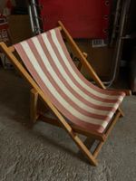 Chaise longue enfant vintage