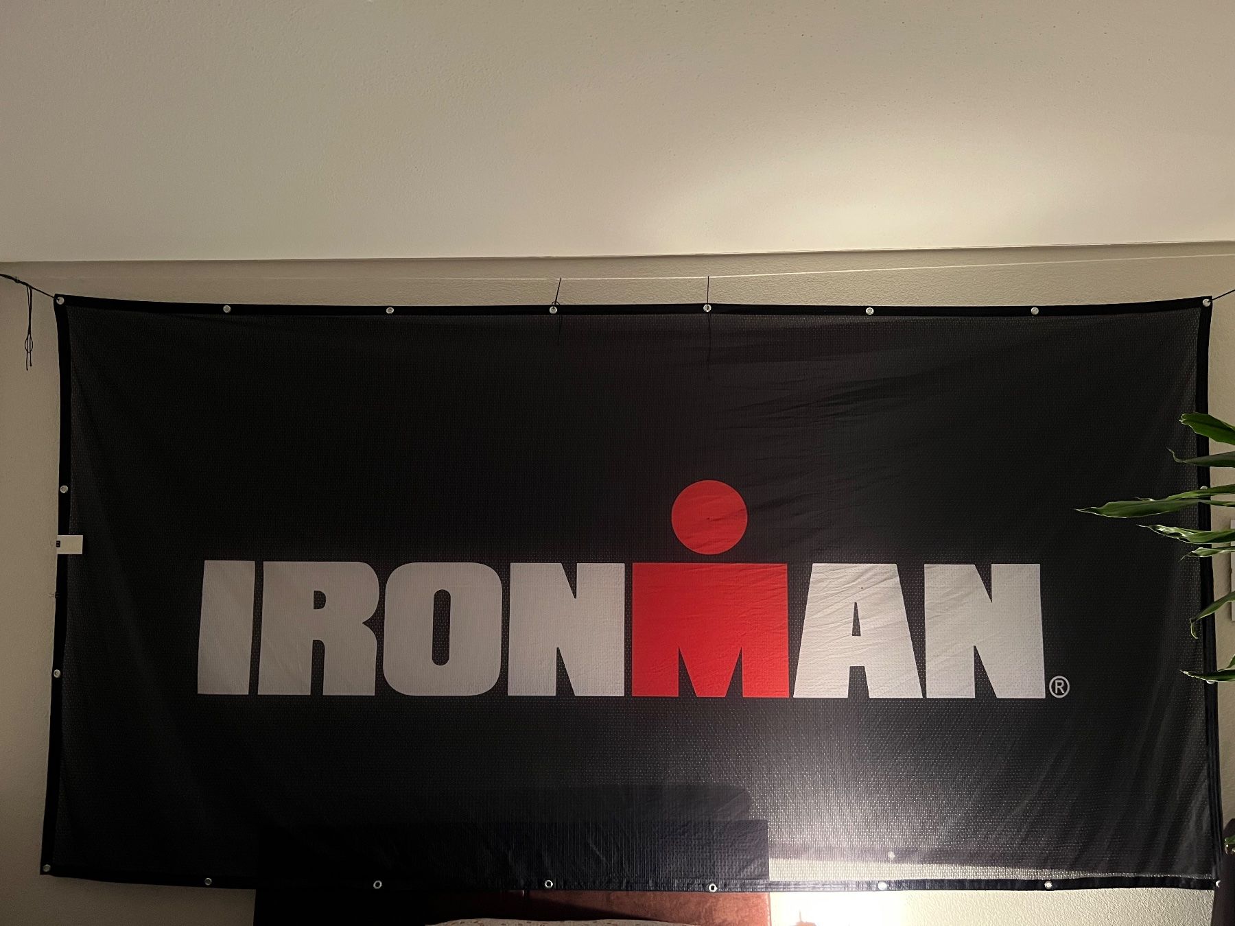 Tutte le decorazioni: Ironman Flagge Gross mit Ösen – Nuovo e nell'imballaggio originale da Thun venduto da ersteigern