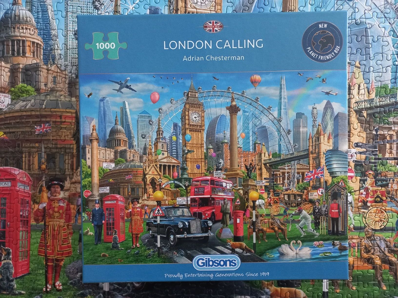 Puzzle: London Puzzle, 1000 Teile – Usato da Lachen SZ venduto da jimmygoal13