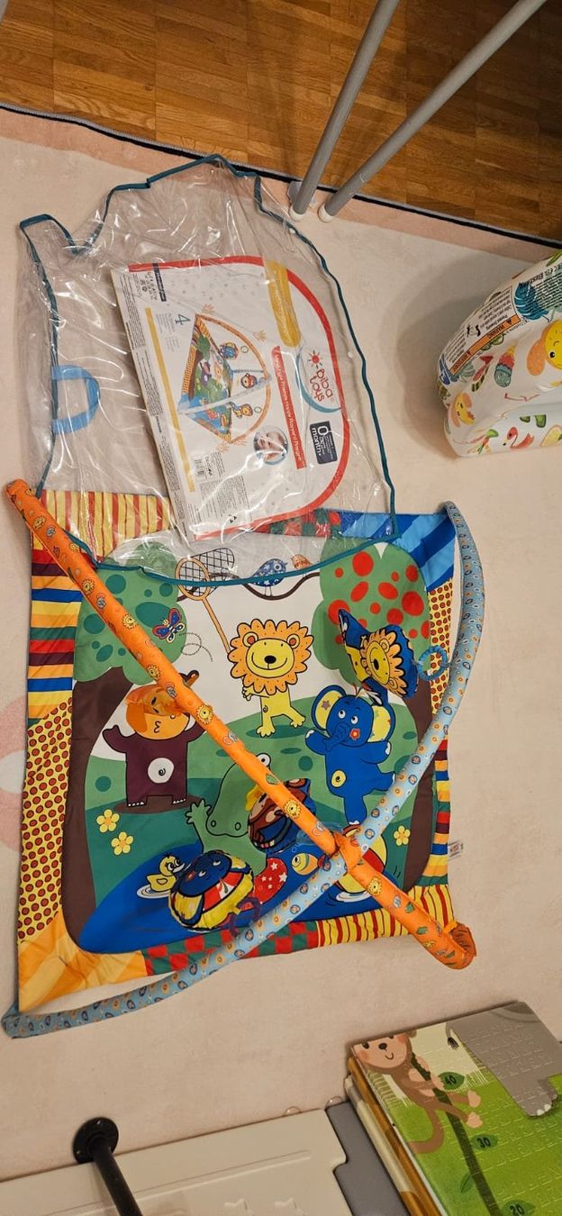 Tapis de jeu: Spieldecke mit Spielbogen Tiere gebraucht – D'occasion à Benglen par Zaks1984