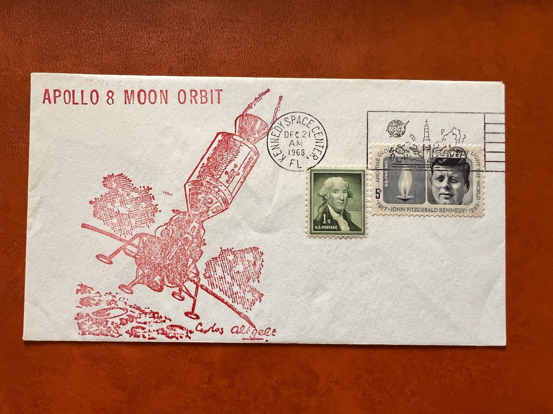 Tutti i francobolli: Apollo 8 Moon Orbit   (R54) – Usato da Hinwil venduto da Sidi4