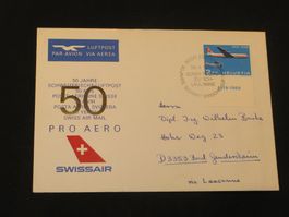 50 Jahre Schweizerische Luftpost 30.04.1969
