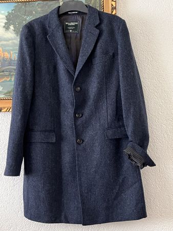 Herren Wollmantel Wellington,Neuwertig Top gereinigGr110,
