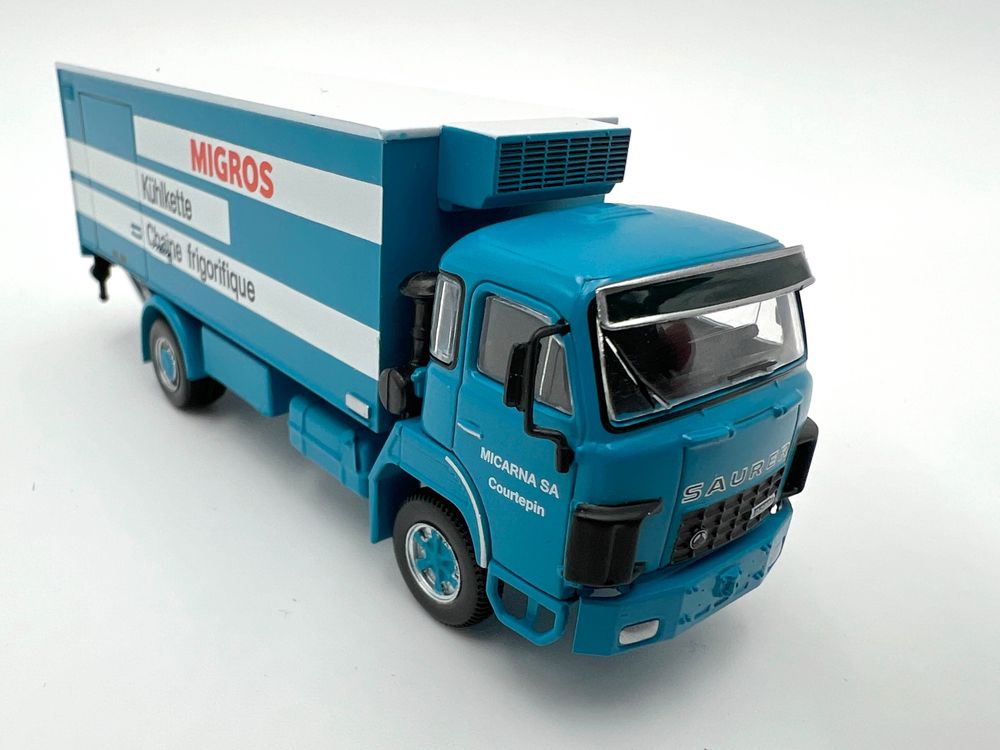 Saurer D290 4x2 – Migros Kühlkette – Neu OVP 1:87 H0 | Kaufen auf Ricardo