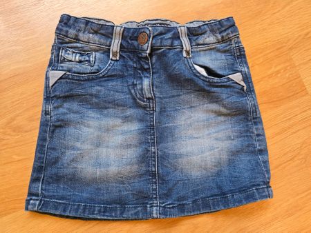 Jeansjupe / Rock Gr. 122