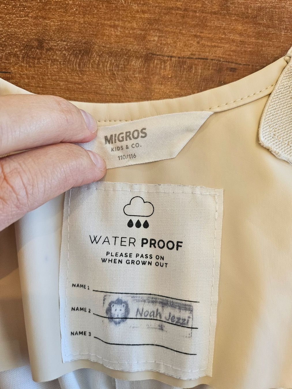 Pantaloni: Regenhose Grösse 110/116 – Usato da Baar venduto da Naedels-Kreationen 2