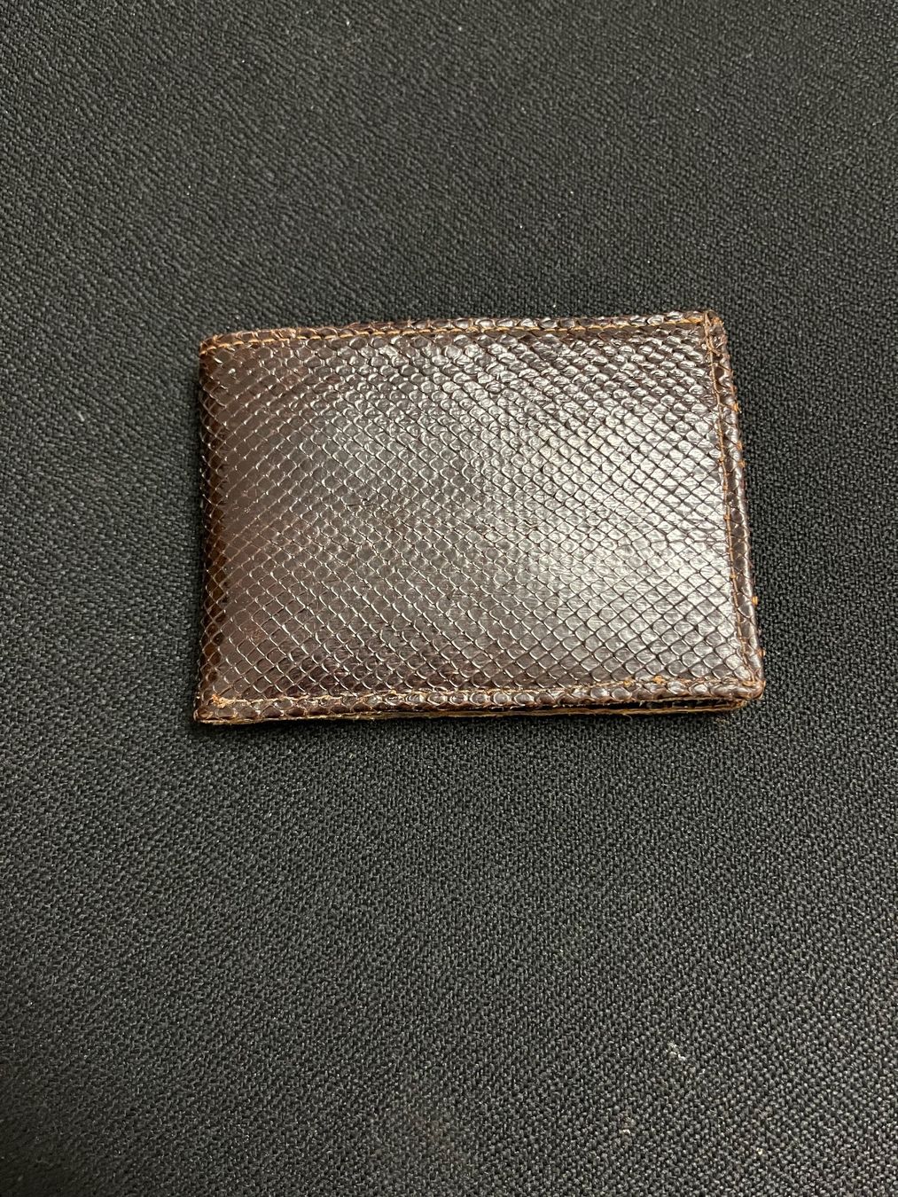 Brieftaschen: Portemonnaie Schlangenhaut – Neu (gemäss Beschreibung) aus Andhausen von Resch89