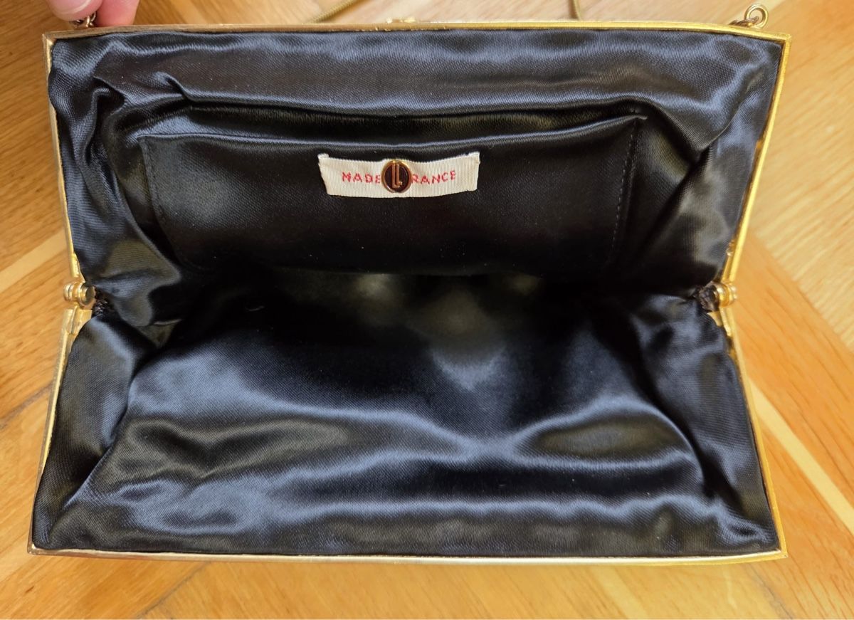 Sacs femmes: Wunderschöne Abendtasche, schwarz, perlenbesetzt  – D'occasion à Lohn SH par Winter03 4