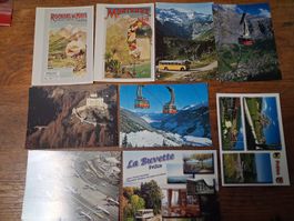 9 Postkarten Schweizer Allerlei