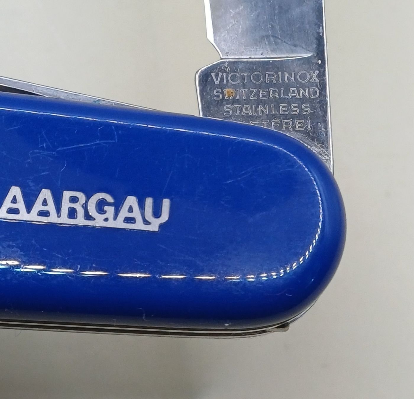 Victorinox Coltelli tascabile: Sackmesser KANTONSPOLIZEI AARGAU Victorinox – Usato da Brittnau venduto da simionius 2