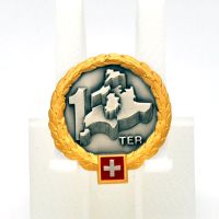 Béretemblem Territorialdivision 1 Goldrand